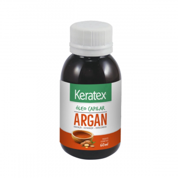 Óleo Capilar Keratex Argan 60ml hidratação nutrição