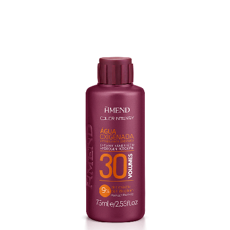 Água Oxigenada Amend Color Intensy 30 Volumes 75ml clareamento fixação
