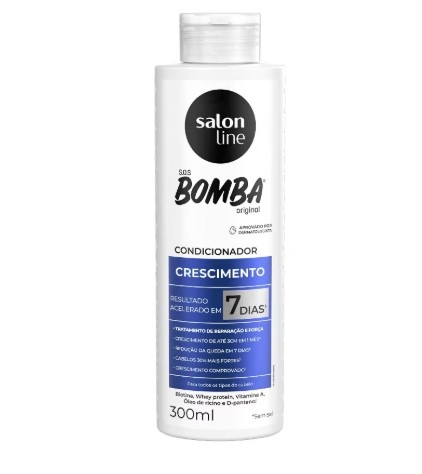 Condicionador Salon Line S.O.S Bomba Crescimento Reparação