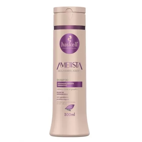 Shampoo Haskell Ametista 300ml desamarelador hidratante