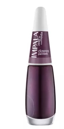 Impala Esmalte Perolado Dizeres 7,5ml brilho secagem rápida