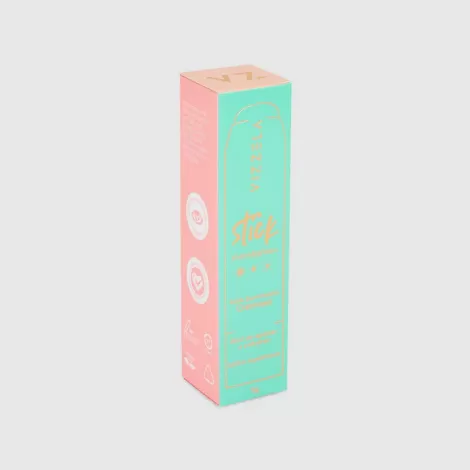 Vizzela Stick Iluminador 03 Glow Dourado 7g textura cremosa brilho espelhado