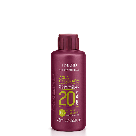 Água Oxigenada Amend Color Intensy 20 Volumes 75ml fixação uniforme