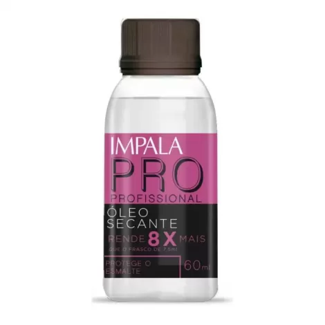 Impala Pro Óleo Secante 60ml proteção hidratação secagem rápida