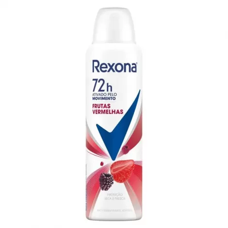 Desodorante Rexona Aerosol Motion Sense Frutas Vermelhas 150ml