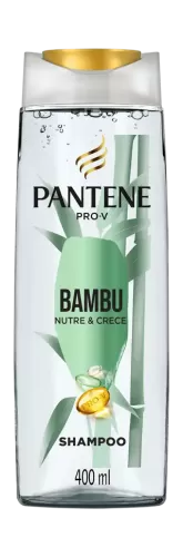 Shampoo Pantene Bambu Nutre & Cresce 400ml fortalecedor estimulante