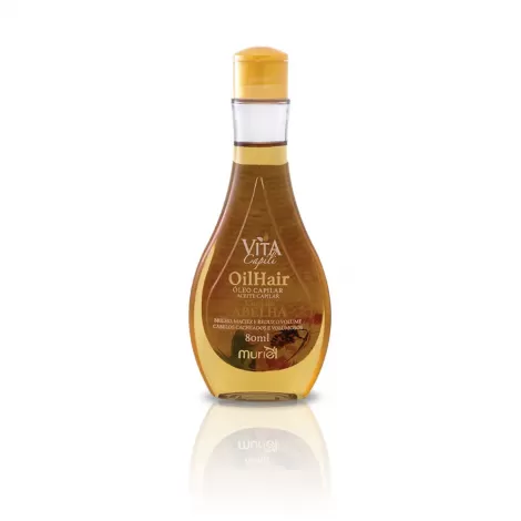 Muriel Óleo Capilar Vita Capili Cera de Abelha 80ml hidratante reparador