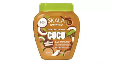 Creme de Tratamento Skala Óleo de Coco 1kg Hidratação Nutrição
