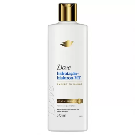 Dove Condicionador Hidratação Hialuron-Vit 370ml hidratante regenerador