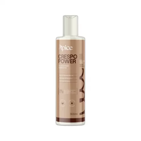 Condicionador Apice Crespo Power Acidificante 300ml hidratação intensa controle porosidade