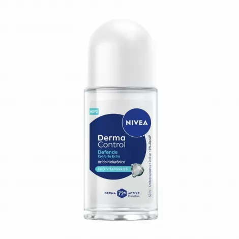 Desodorante Nivea Derma Control Defende 50ml proteção restauração