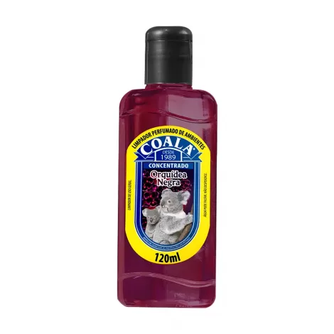 Coala Limpador Perfumado Concentrado Orquídea Negra 120ml aromatizante sofisticado