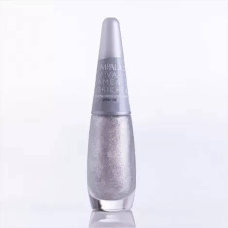 Impala Esmalte Brilhe Como Diamante 7,5ml glitter 3d longa duração