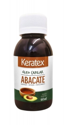 Óleo Capilar Keratex Abacate 60ml hidratação fortalecimento