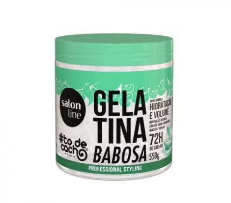 Gelatina Capilar Salon Line Babosa 550g definição hidratação