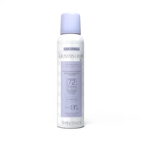 Desodorante Giovanna Baby Lilac Aerosol 72h 150ml proteção intensa hidratação delicada