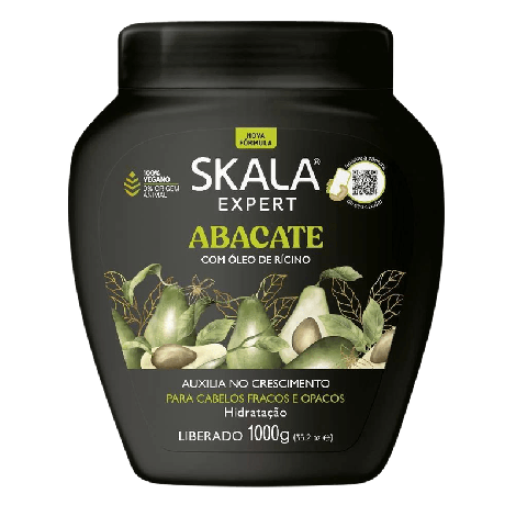 Creme de Tratamento Skala Abacate 1kg nutrição hidratação