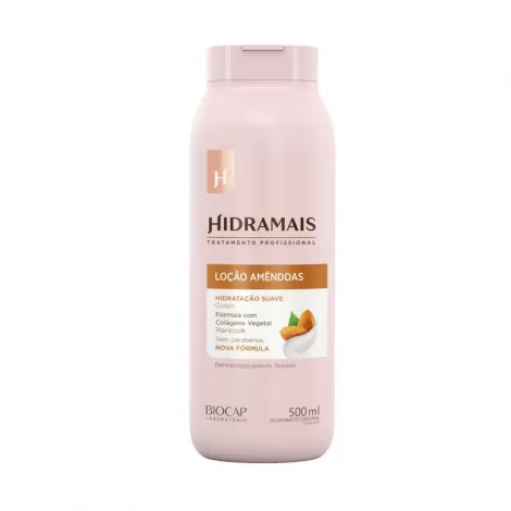 Loção Hidratante Hidramais Óleo de Amêndoas 500ml hidratante nutritivo reparador