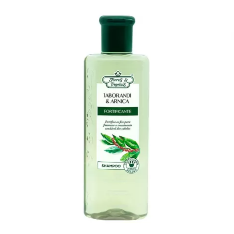 Flores & Vegetais Shampoo Jaborandi Arnica 300ml fortalecedor antirresíduos
