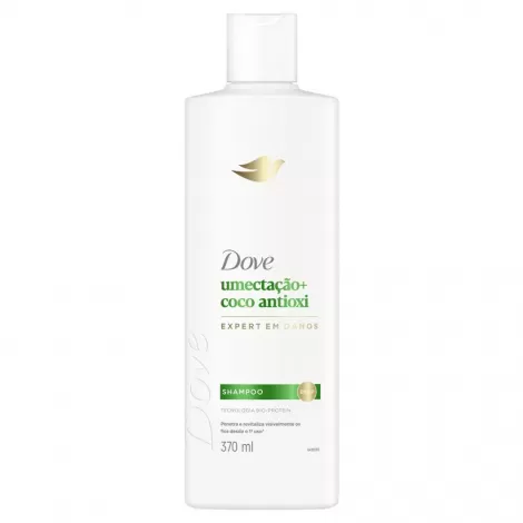 Dove Shampoo Umectação Coco Antioxi 370ml nutritivo antioxidante