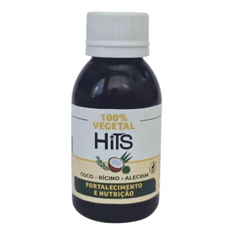 Óleo Hits Capilar Coco 60ml nutrição brilho