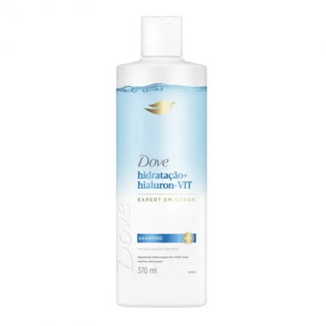Dove Shampoo Hidratação Hialuron-Vit 370ml hidratante regenerador