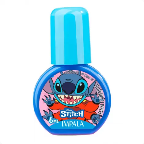 Impala Esmalte Infantil Stitch Experiência 6ml hipoalergenico vegano