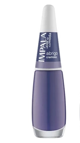 Esmalte Impala Cremoso Abrigo 7.5ml longa duração acabamento uniforme
