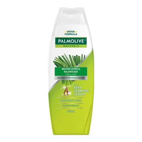 Shampoo Palmolive Naturals Neutro Limpeza Balanceada 350ml refrescante hidratante