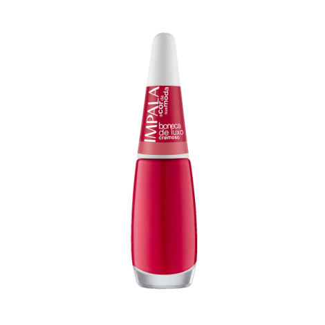 Esmalte Cremoso Impala Boneca de Luxo 7,5ml alta cobertura brilho intenso