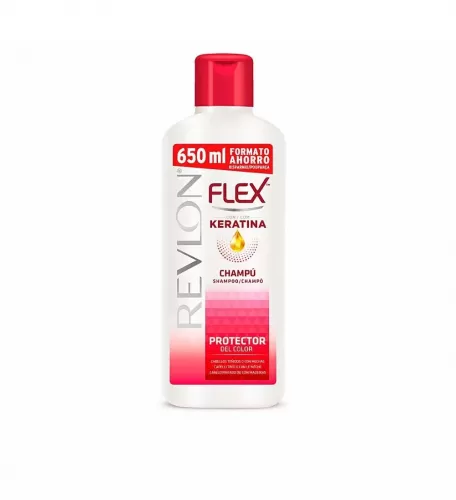 Revlon Flex keratin Color Shampoo 650ml cuidado protector