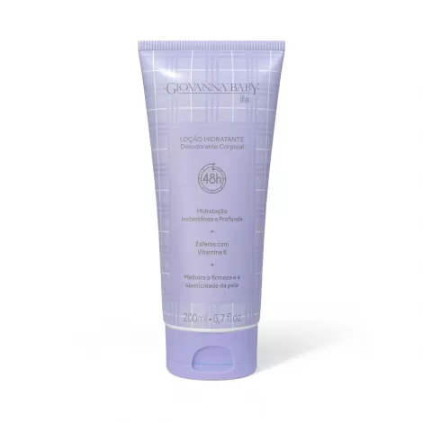 Loção Hidratante Giovanna Baby Blue 200ml maciez conforto
