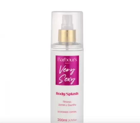 Barbours Body Splash Very Sexy 200ml frescor envolvente