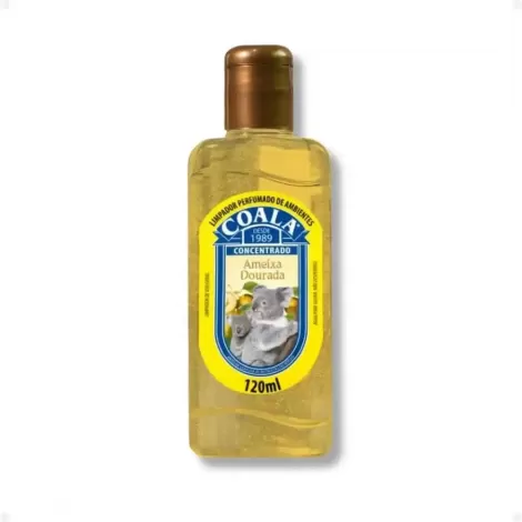Coala Limpador Perfumado Ameixa Dourada 120ml concentrado aromatizante