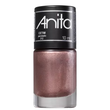 Esmalte Anita Cetim Perolado 10ml elegante duradouro