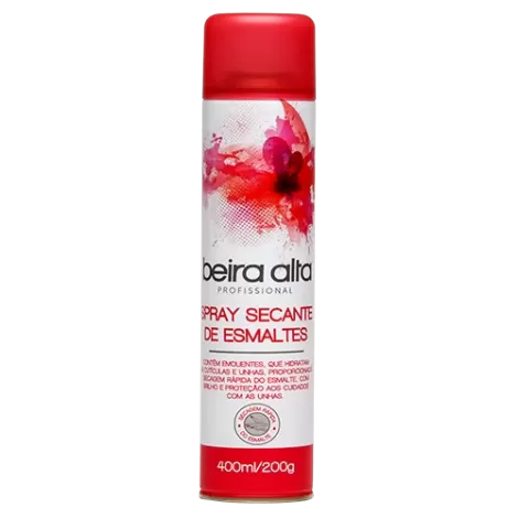 Beira Alta Spray Secante de Esmaltes 400ml fixador brilho
