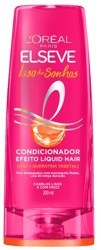 Elseve Condicionador Liso dos Sonhos Super Alinhador 200ml nutritivo antifrizz