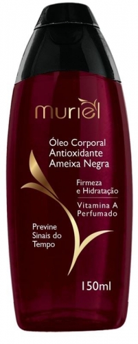 Muriel Óleo Corporal Antioxidante Ameixa Negra 150ml hidratante desodorante