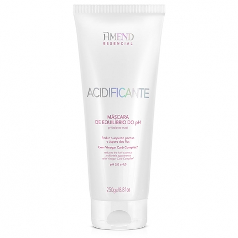 Amend Essencial Acidificante Máscara de Equilíbrio do pH 250g hidratante fortalecedora