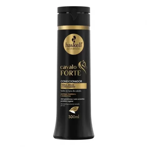Condicionador Cavalo Forte Haskell 300ml fortalecedor hidratante