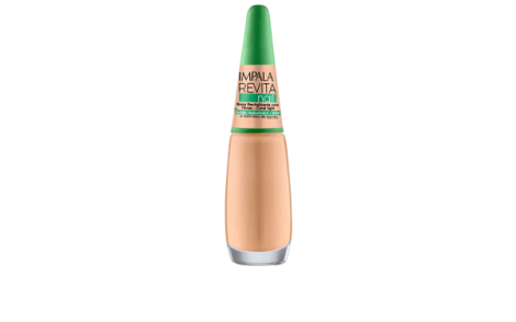 Esmalte Impala Revita Nail Base Revitalizante Coral Light 7,5ml fortalecimento proteção