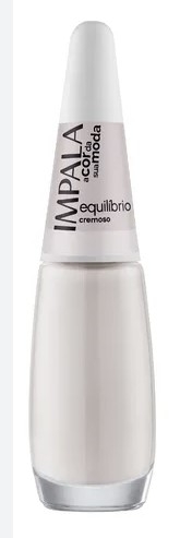 Esmalte Cremoso Impala Equilíbrio 7.5ml longa duração acabamento uniforme