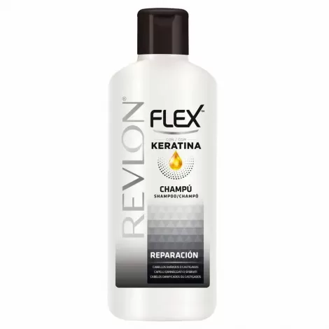 Revlon Flex Reparación Shampoo 650ml cuidado keratina
