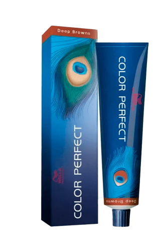 Wella Color Perfect 77/71 Louro Médio Marrom Acinzentado 60g cobertura uniforme