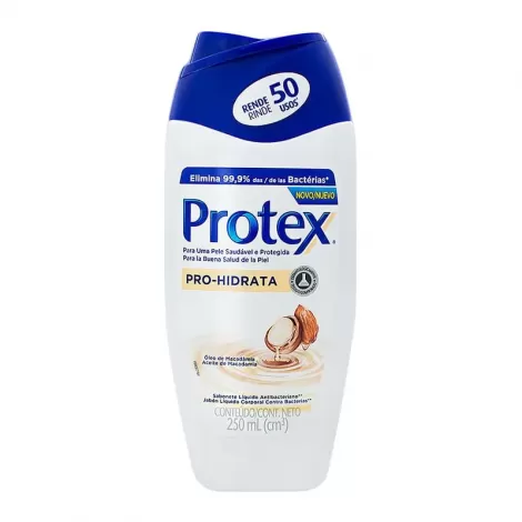 Protex Sabonete Líquido Pro Hidrata 250ml hidratante antibacteriano