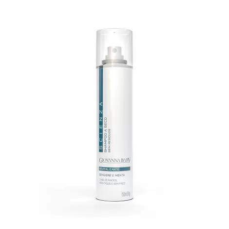 Giovanna Baby Shampoo Seco Revitalizante 150ml controle oleosidade frescor imediato