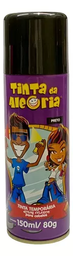Tinta da Alegria Preto 150ml intensa versátil