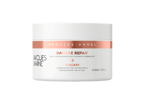 Máscara Jacques Janine Reparação de Danos 240g nutritiva reparadora