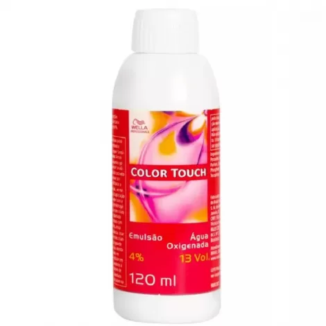 Emulsão Reveladora Wella Color Touch 13 Volumes 120ml brilho proteção