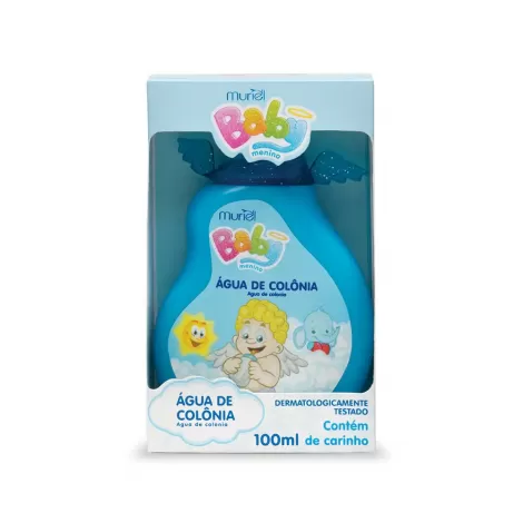 Muriel Baby Água de Colônia Menino 100ml hipoalergênica refrescante